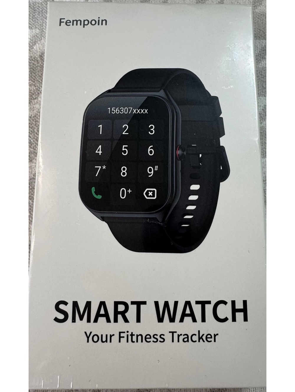 Fempoin P139 Smart Watch 1.96” Fitness Tracker IP68 Bluetooth Call iOS Android